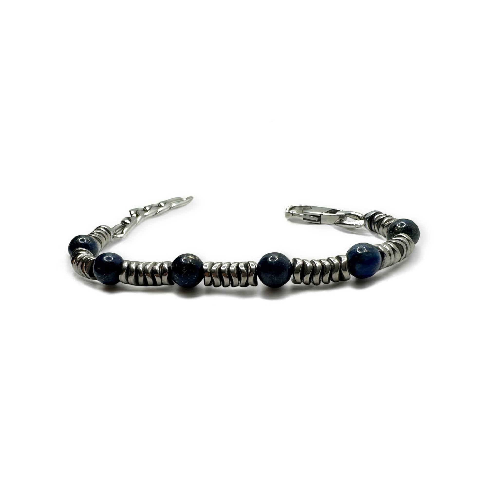 Bracciale Lapislazzuli & Ematite Sharifa Crystals